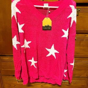 Boutique - Main Strip - hot pink light sweater